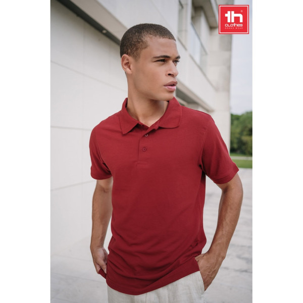 THC BERLIN. Kurzarm-Poloshirt für Herren