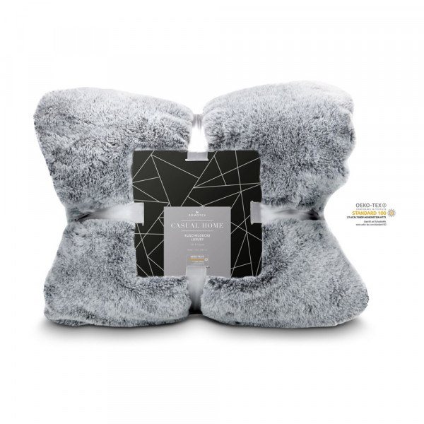 Luxury Decke Fur-Feeling - 150 x 200 cm, 530 g/m²