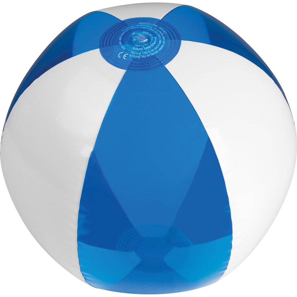 2 X Bicolour Wasserball Strandball Ball Spiel Freizeit Sport ~blau~ NEU OVP 