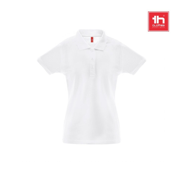 THC BERLIN WOMEN WH. Poloshirt für Damen mit kurzen Ärmeln