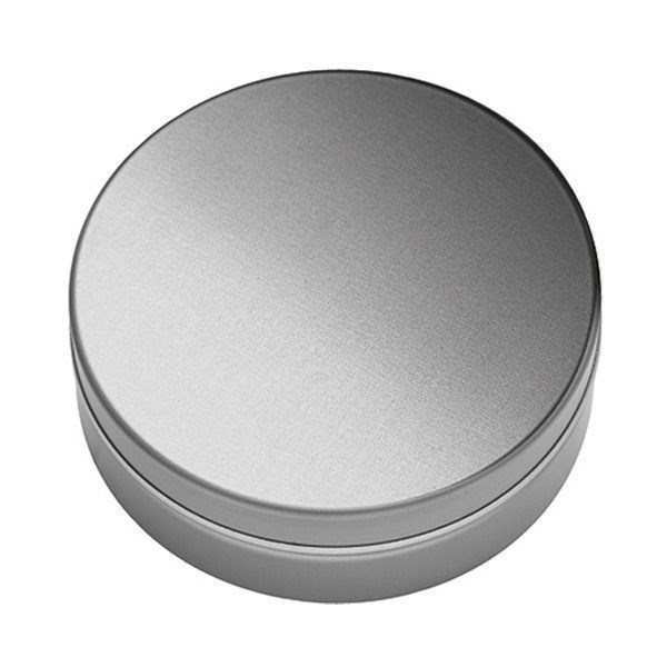 XS-Prägedose, silber-matt mit Pulmoll Pastillen