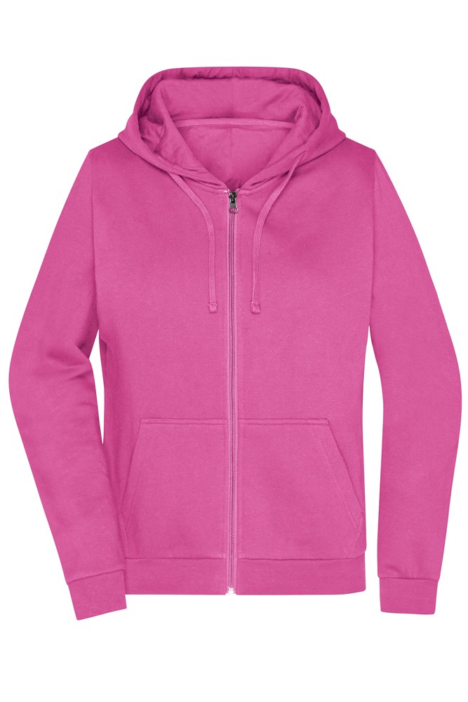 Ladies' Promo Zip Hoody - Pink (ca. Pantone 212C)