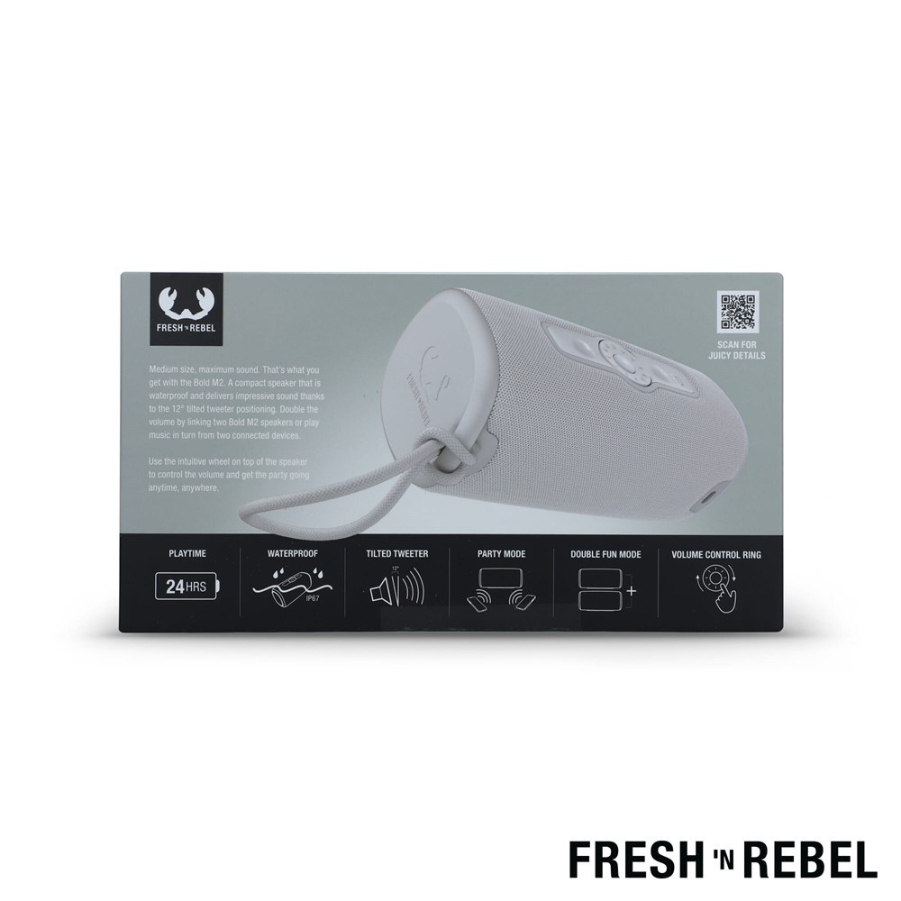  1RB7400 I Fresh 'n Rebel Bold M2-Waterproof Bluetooth speaker