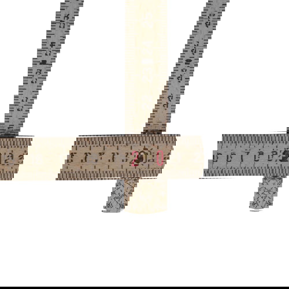 Zollstock 2m Premium natur