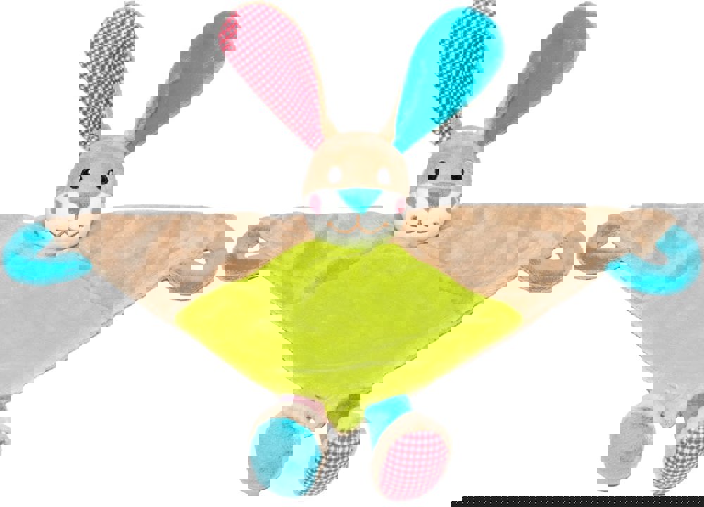 Schmusetuch Hase, multicolour, one size