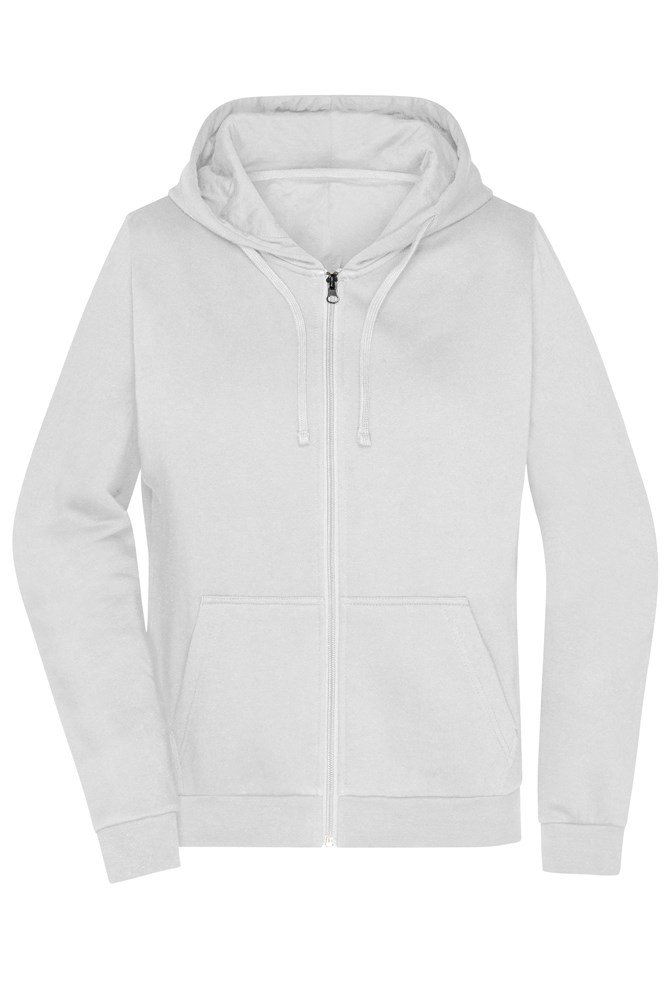 Ladies' Promo Zip Hoody - White (ca. Pantone white)