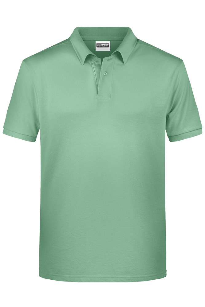 Men's Basic Polo - Jade-green (ca. Pantone 2241 C)
