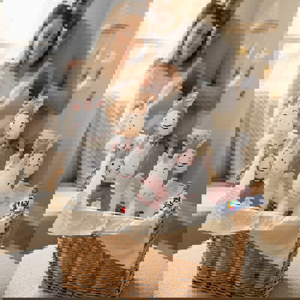 Greifling Einhorn, rund, multicolour, one size