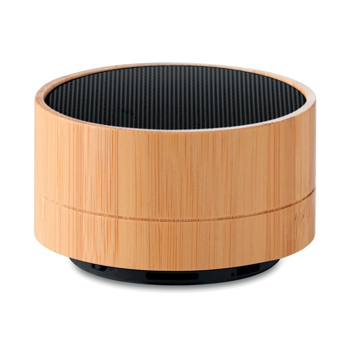 SOUND BAMBOO - Runder wireless Lautsprecher