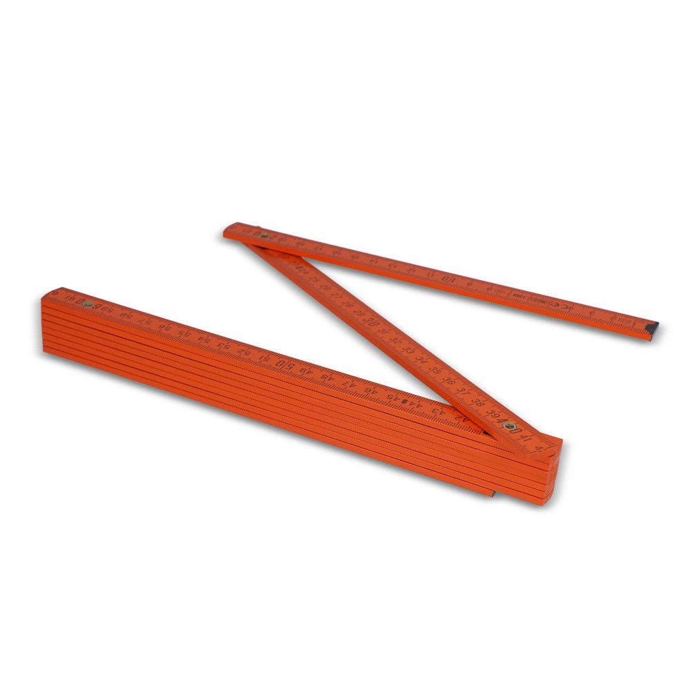 Zollstock Holz 2m Premium lackiert