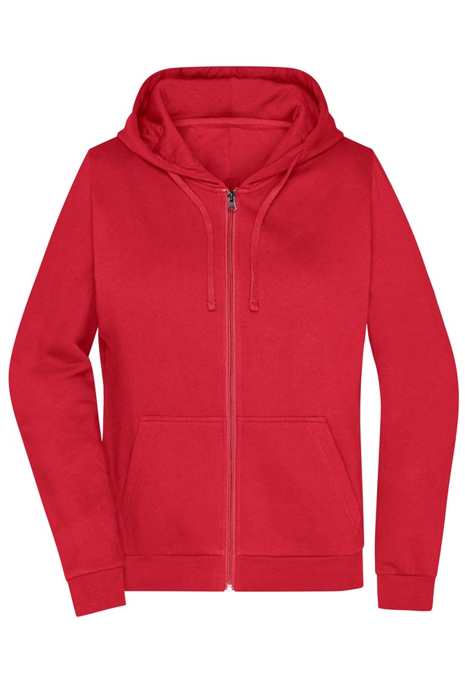 Ladies' Promo Zip Hoody - Red (ca. Pantone 200C)
