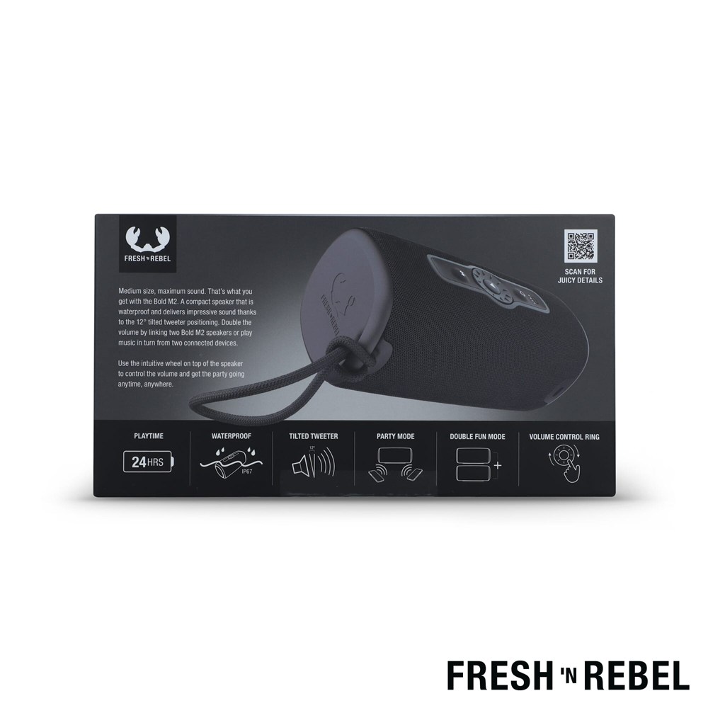  1RB7400 I Fresh 'n Rebel Bold M2-Waterproof Bluetooth speaker