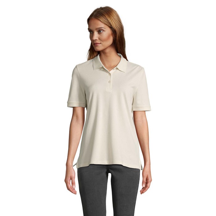 PACIFIC WOMEN - PACIFIC DAMEN POLO - Natural