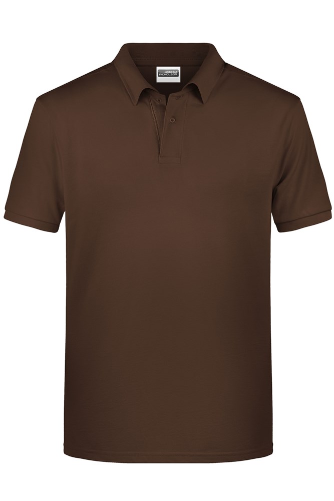 Men's Basic Polo - Brown (ca. Pantone 476C)