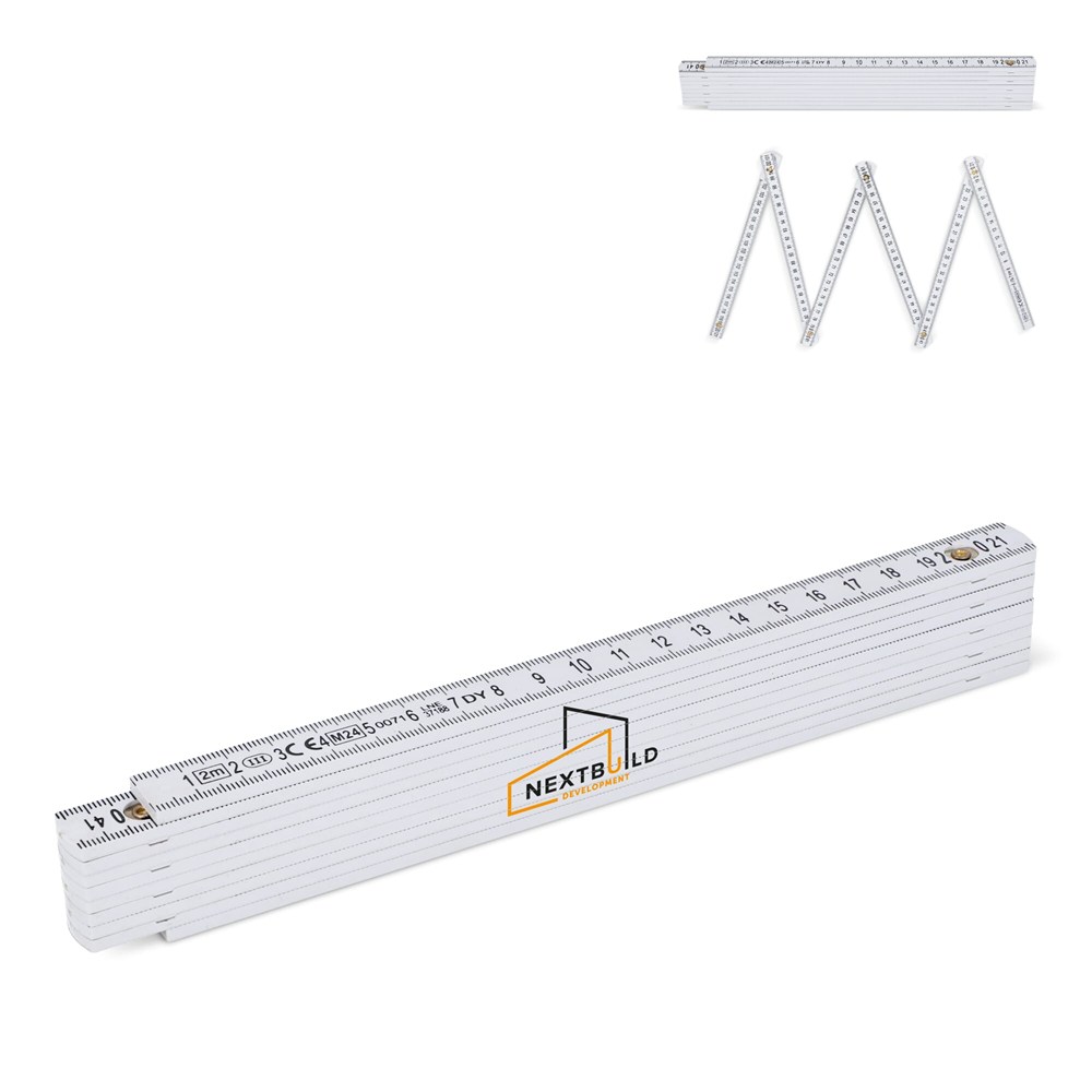 Kalibrierter faltbarer Zollstock 2m