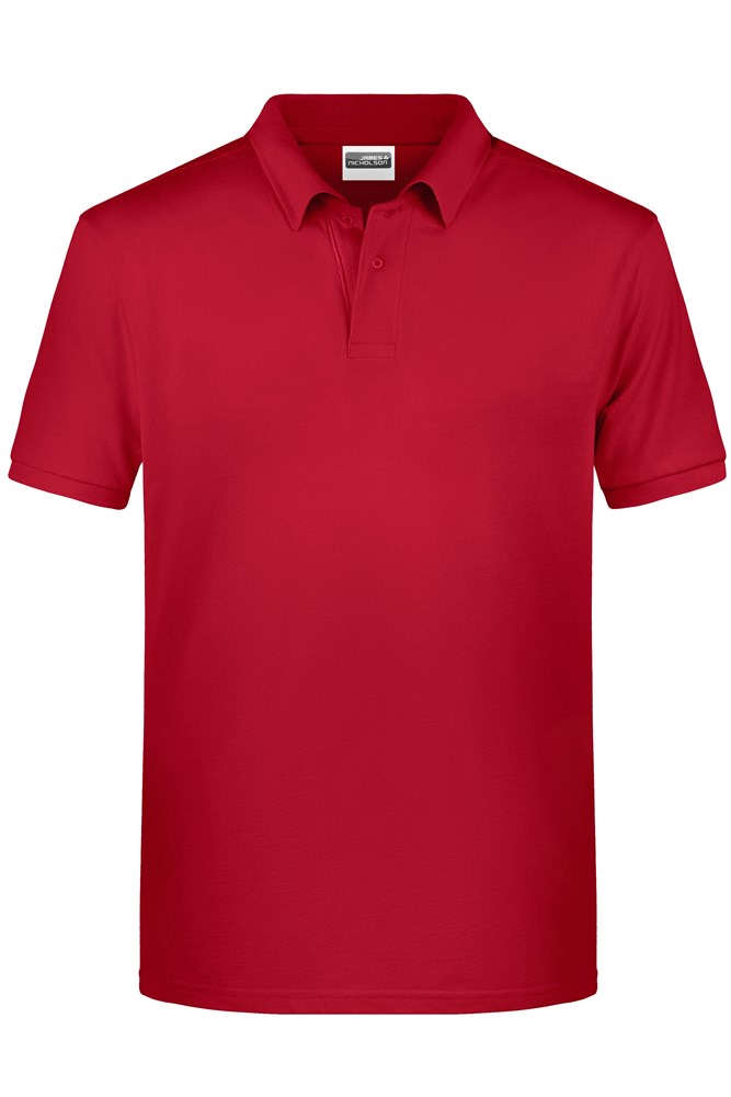 Men's Basic Polo - Red (ca. Pantone 200C)