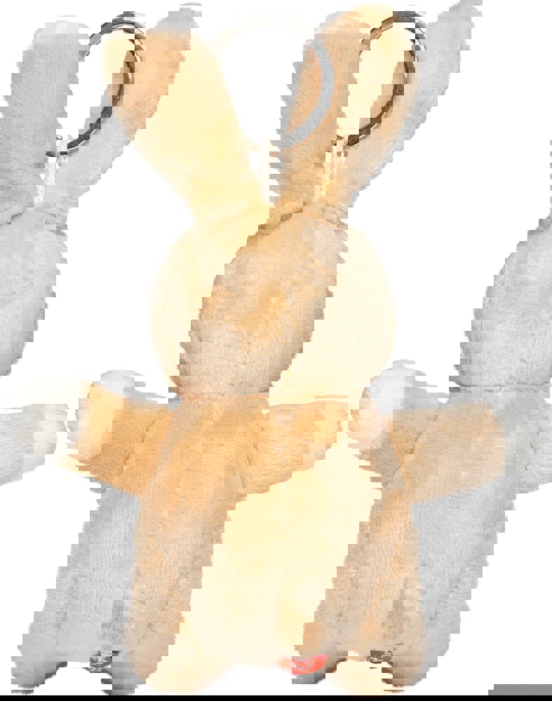 Schlüsselanhänger Hase, creme, one size