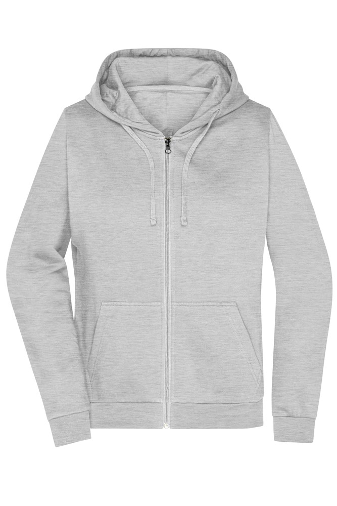 Ladies' Promo Zip Hoody - Grey-heather (ca. Pantone 442C)