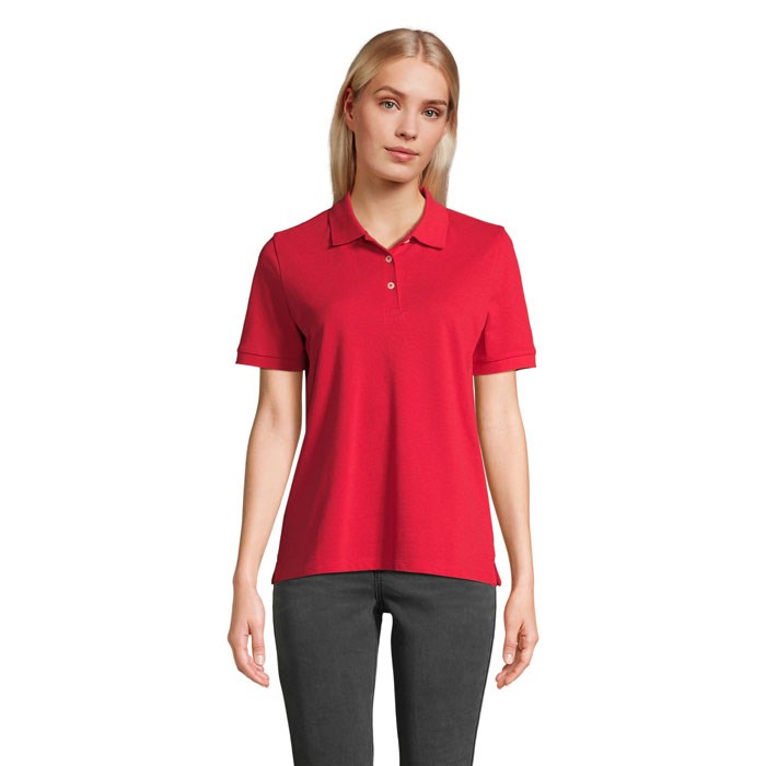 PACIFIC WOMEN - PACIFIC DAMEN POLO - Red
