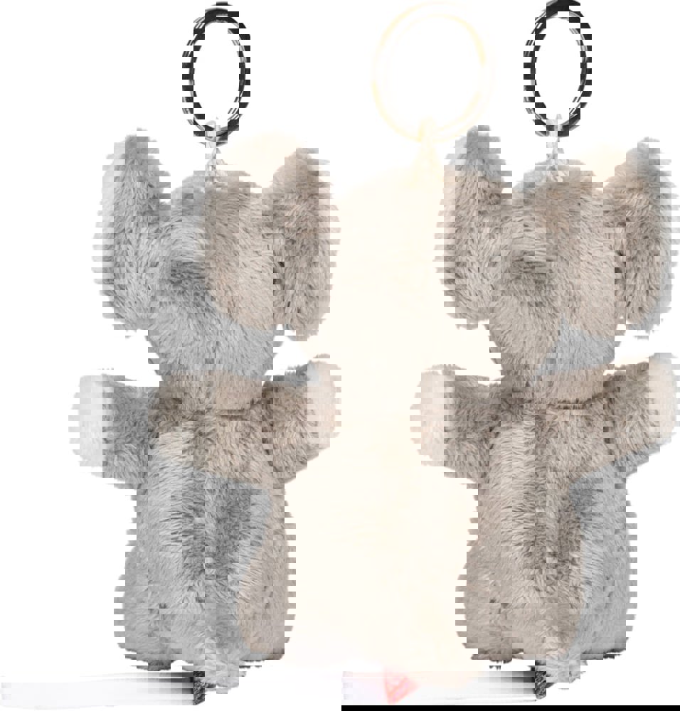 Schlüsselanhänger Elefant, grau, one size