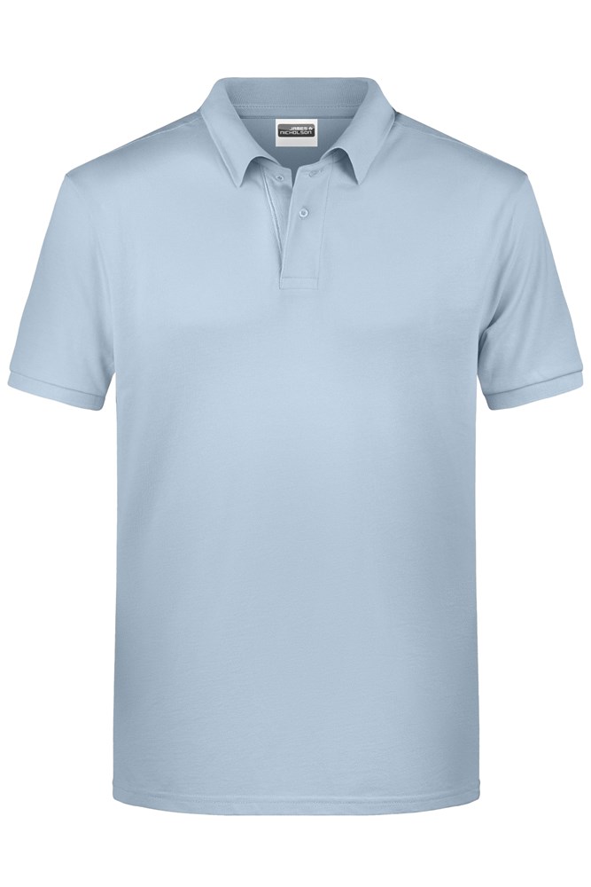 Men's Basic Polo - Light-blue (ca. Pantone 649C)