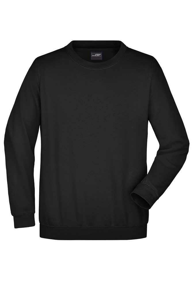 Round-Sweat Heavy - Black (ca. Pantone blackC)