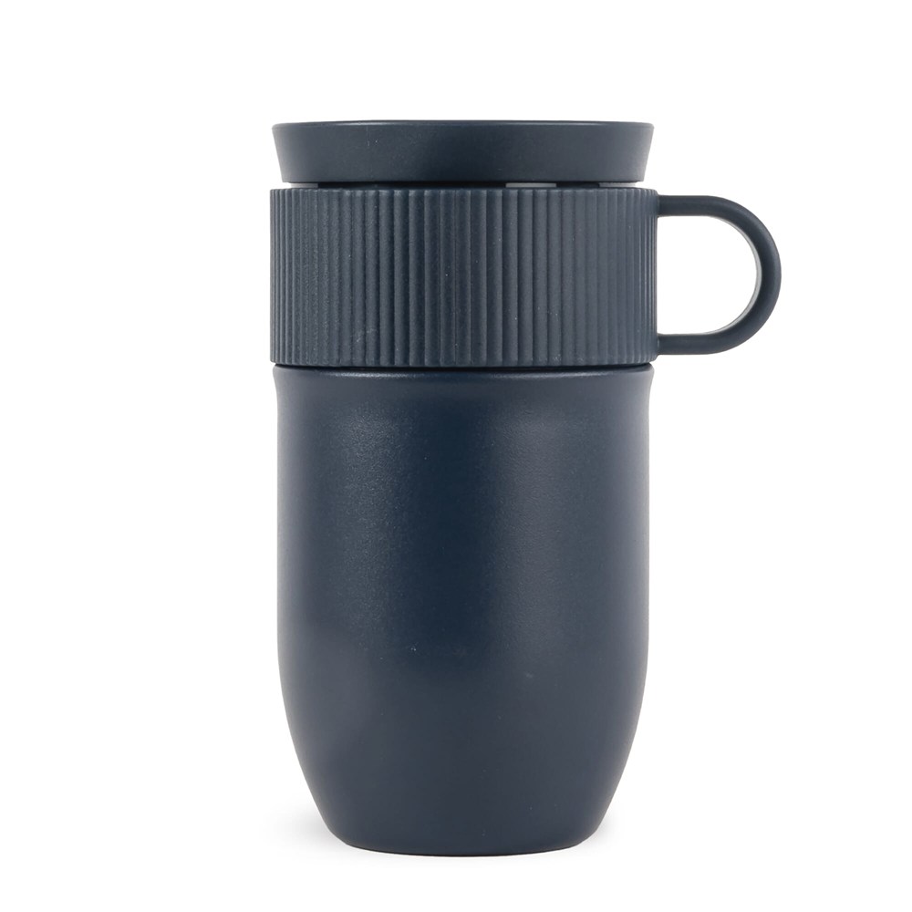 Sagaform Ted isolierter Becher, 280ml auslaufsicher und spülmaschinenfest - Blau