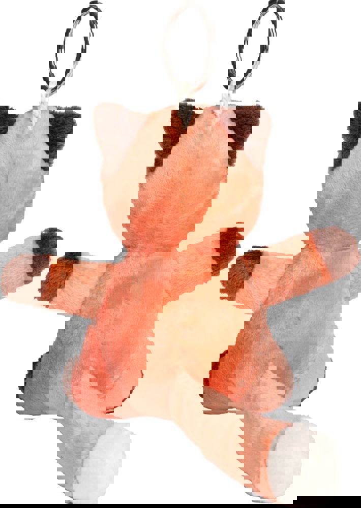 Schlüsselanhänger Fuchs, rotbraun, one size