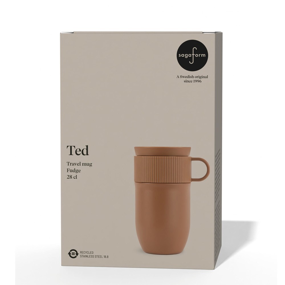 Sagaform Ted isolierter Becher, 280ml auslaufsicher und spülmaschinenfest