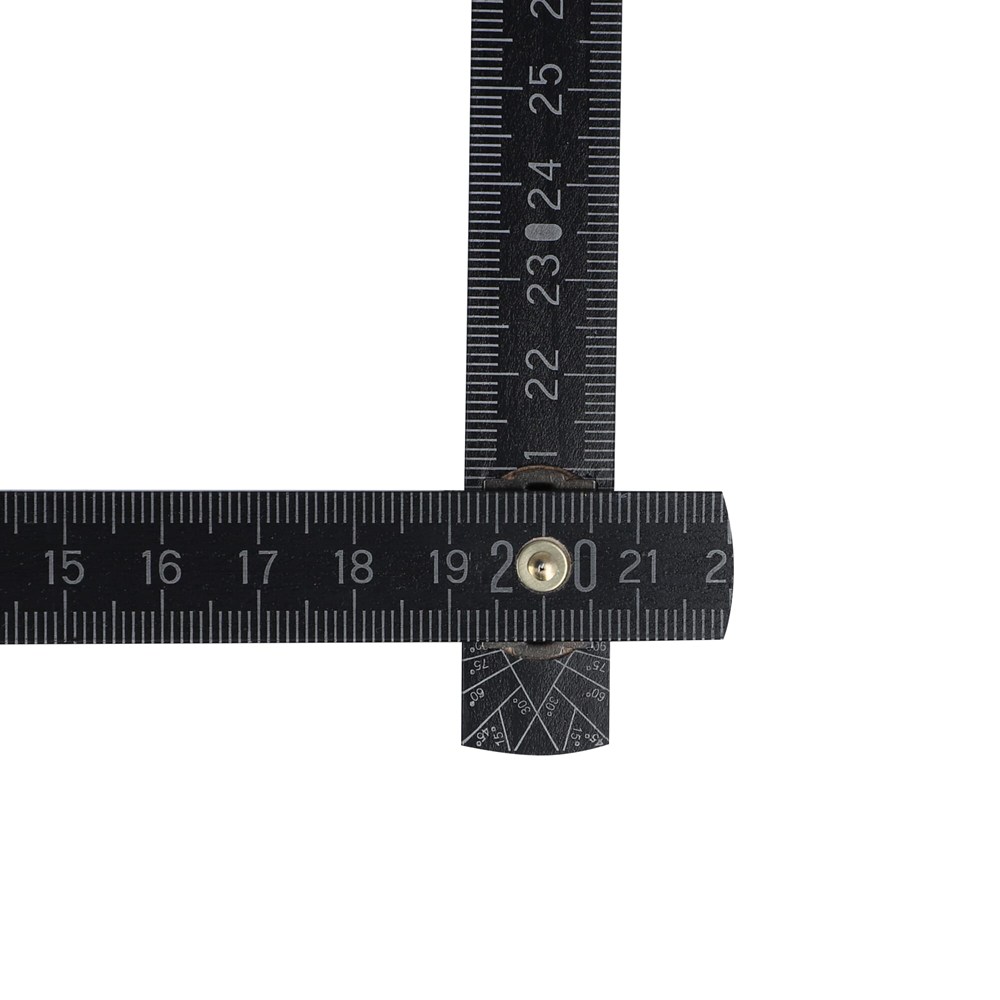 Zollstock Holz 2m Premium lackiert