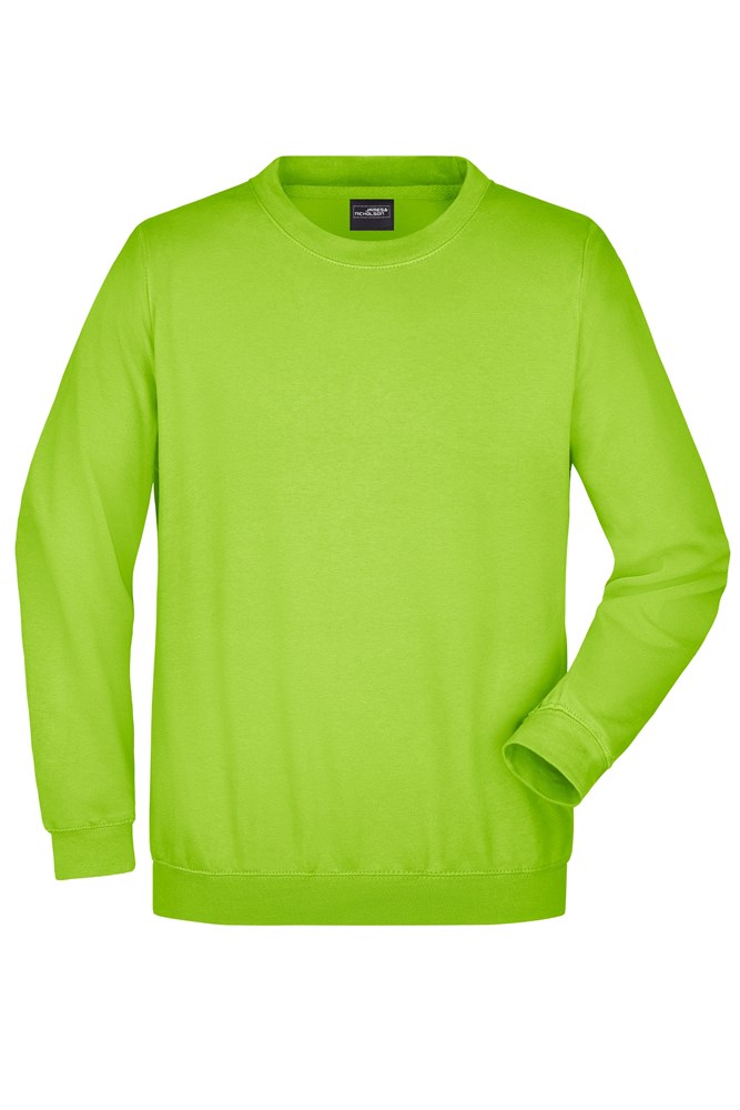 Round-Sweat Heavy - Lime-green (ca. Pantone 375C)