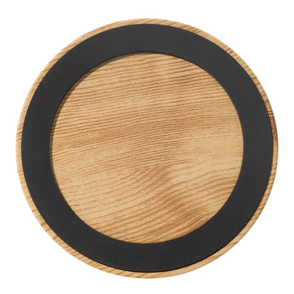 3W Lautsprecher in Holzoptik &amp; 5W Kabelloses Ladegerät