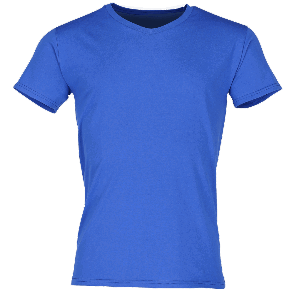 614420 - Iconic 150 V-Neck T-Shirt, schwarz, 5XL - royal